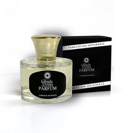 Patchouli-scented women's perfume in a 100ml bottle. Warm, earthy fragrance with notes of patchouli, amber, and vanilla.