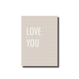 Postcard love you