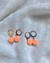 Clay Earrings Oranges 🍊