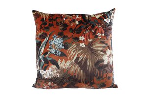 Kussen bloemen stof 45x45x12cm