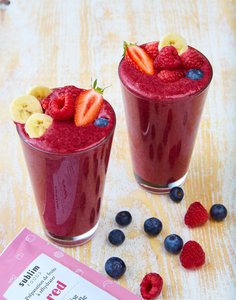 SINGLE Red - 100% pure fruit preparation to rehydrate