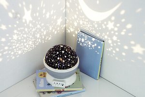 DRAAIENDE PROJECTOR GRIJS