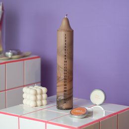 Adventslys Marmor, Julekalender