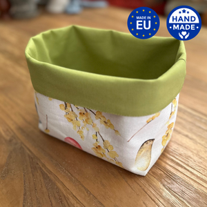 Stoffen mand, 100% katoen, H20 cm | Pasen vrolijk