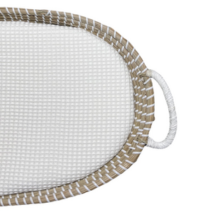 Matratzenbezug Moses Wickelkorb groß Waffel