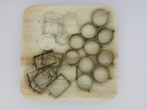 %231 Mix 114 Gramm Cabochon-Rahmen