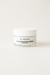  Rejuvenating cream with samphira oil, a moisturizing formula for nourished, glowing skin.
