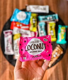 Brownie Ball Coconut Choc Chip, organic, Roobar, 40g