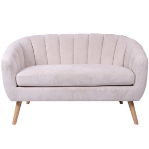 2-SITZ-SOFA BEIGE STOFF PATASMADERA _127X73X76CM, SITZHÖHE: 48CM LL83680