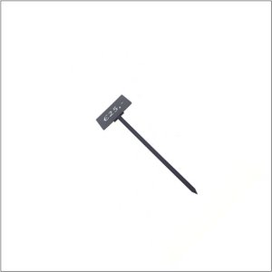 Prijspen - zwart -20 cm - 25 stuks