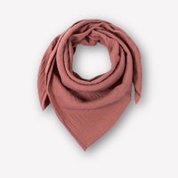 Children's muslin scarf • Dusty pink