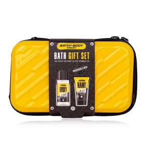 Gift set for men Bath + Body Toolkit in hard shell bag