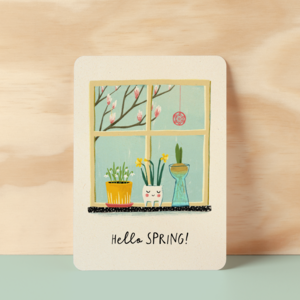 Postcard |  Hello spring!