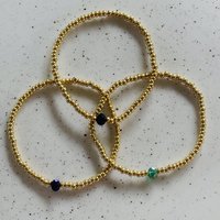 Bracelets Gold Faceted