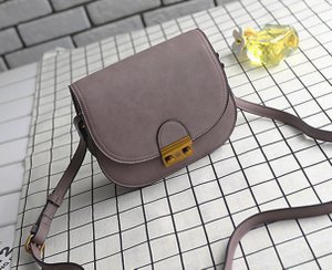 AnBeck kleine klassieke handtas met een matte lederen afwerking