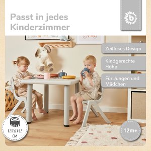 Kindertisch silver