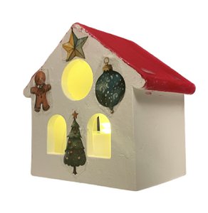 Tealight House LED-Teelichthalter aus Jesmonit