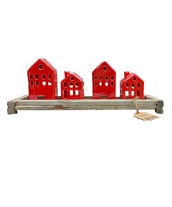 Tablett altes niederländisches Rotlichtviertel 2+4