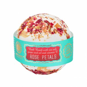 Bath bombs with dried flowers 145g - 3 Variations