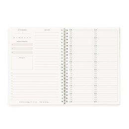 Prikkelarme A5 dagplanner 'Lotus' planboekje met ringband