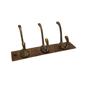 Kapstok Mallorca - Antique Brass Shiny