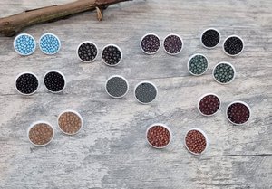 Maritime - 10 pairs of earrings with roggleder - set 3
