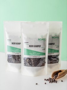 Organic Black Kampot Pepper *