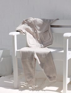 Teddy set - Gray / beige