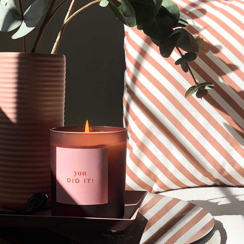 sol | candela energizzante eucalipto + lime ricaricabile