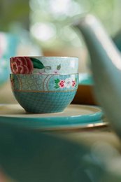 Bowl Blushing Birds Blue 12cm
