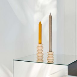 Totem Wooden Candle Holder - Medium Nº 5