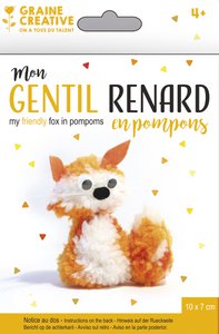 DIY POMPON KIT - FOX - available in arpil 2024