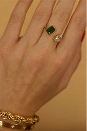 Helena - Pæreformet forlovelsesring vintage