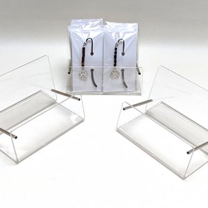 MINI sales stand for bookmarks in gift packaging without hole - blank, without goods