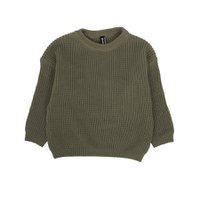 Billy Oversize-Pullover - Armee