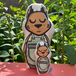 Umweltfreundliches Eichhörnchen-Kuscheltier