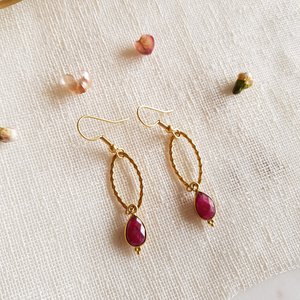 Indian Ruby Earrings - Maniac
