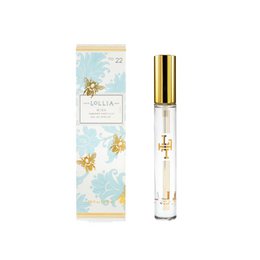 Floral, feminine eau de parfum with notes of jasmine, lily, and vanilla.