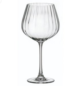 ✨ Kristallgläser - Set von 6 | Kristall -Böhmen - Gin Tonic Aperolglas