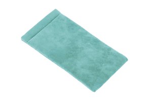 Turquoise Velvet Pouch