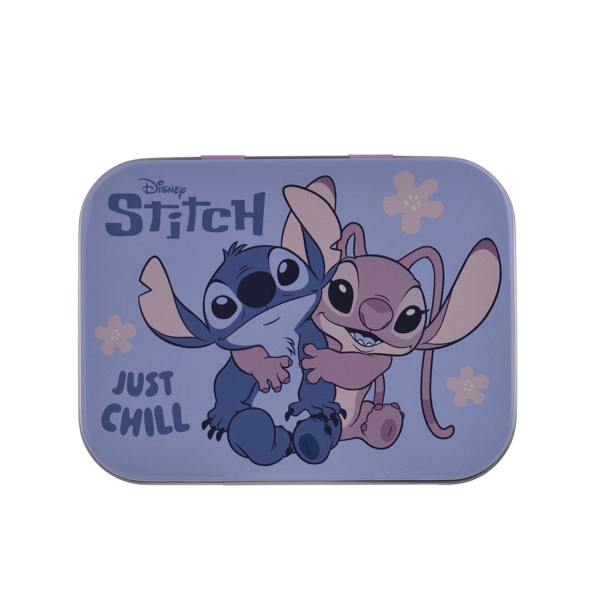 Boîte Métallique de Pansements Stitch & Angel Disney