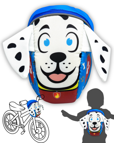 2 in 1 bicycle bag & backpack - dog