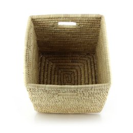 PANIER ÉTAGÈRE, feuille de palmier
