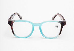 Unisex -Lesebrille - trendiger rechteckiger Rahmen +1,00 bis +4.00