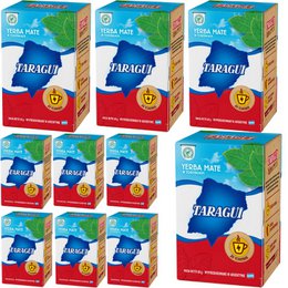 10 boxes x Taragui Mate Cocido (20 tea bags x 6grs each)