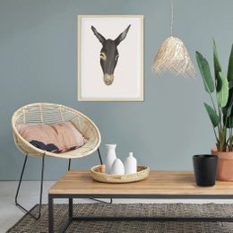 Poster - Donkey Head