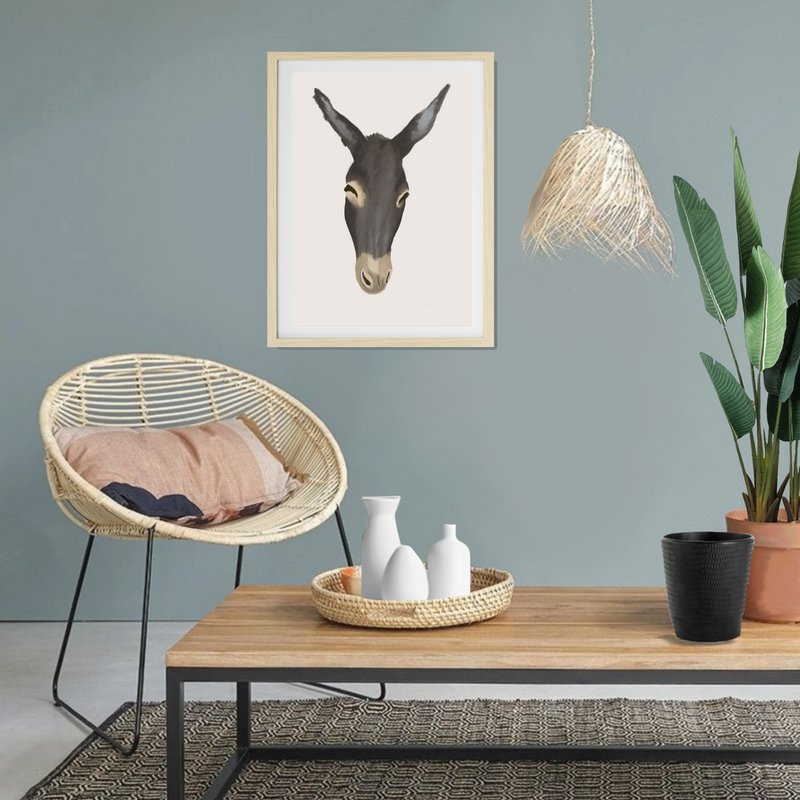 Poster - Donkey Head