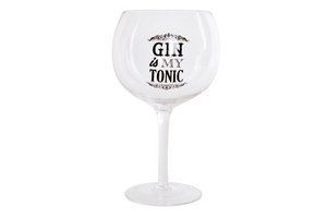 GLASS GLASS 13.5X13.5X22 800 ML, GIN TONIC PC186176