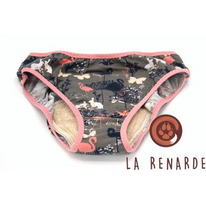 Patterned menstrual panties