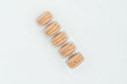 Saltede karamel macarons